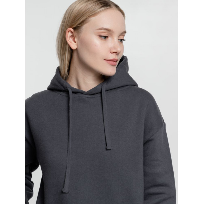 Худи Kirenga Heavy 2.0, темно-серое (графит), размер XS
