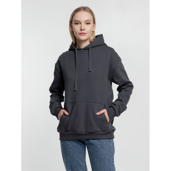 Худи Kirenga Heavy 2.0, темно-серое (графит), размер XS