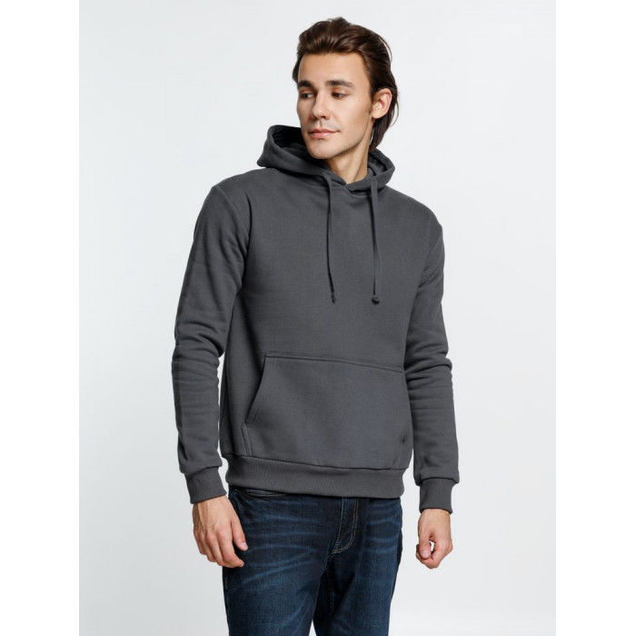 Худи Kirenga Heavy 2.0, темно-серое (графит), размер XS