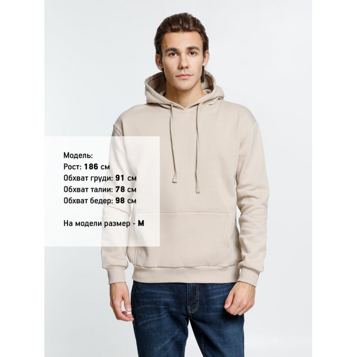 Худи Kirenga Heavy 2.0, бежевое, размер 4XL