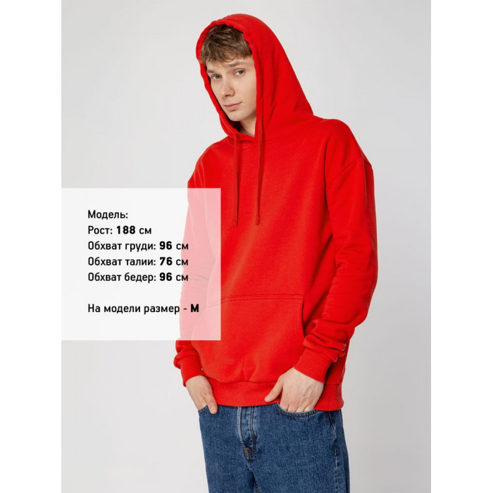 Худи Kirenga Heavy 2.0, красное, размер 5XL
