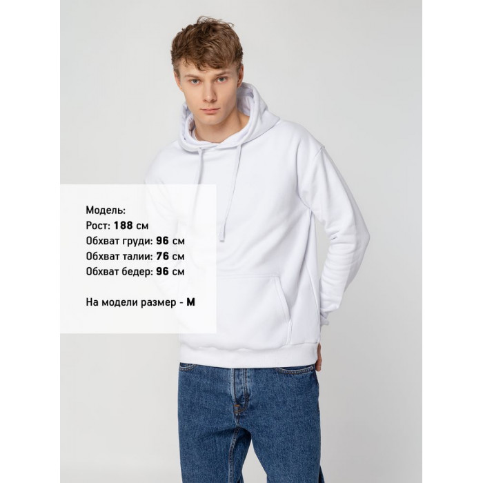 Худи Kirenga Heavy 2.0, белое, размер 5XL