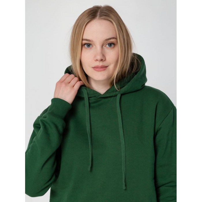 Худи Kirenga Heavy 2.0, темно-зеленое, размер 4XL
