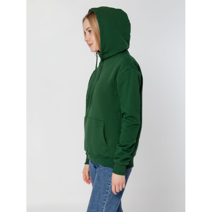 Худи Kirenga Heavy 2.0, темно-зеленое, размер 4XL