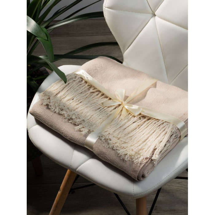 Плед «Сенеж», бежевый