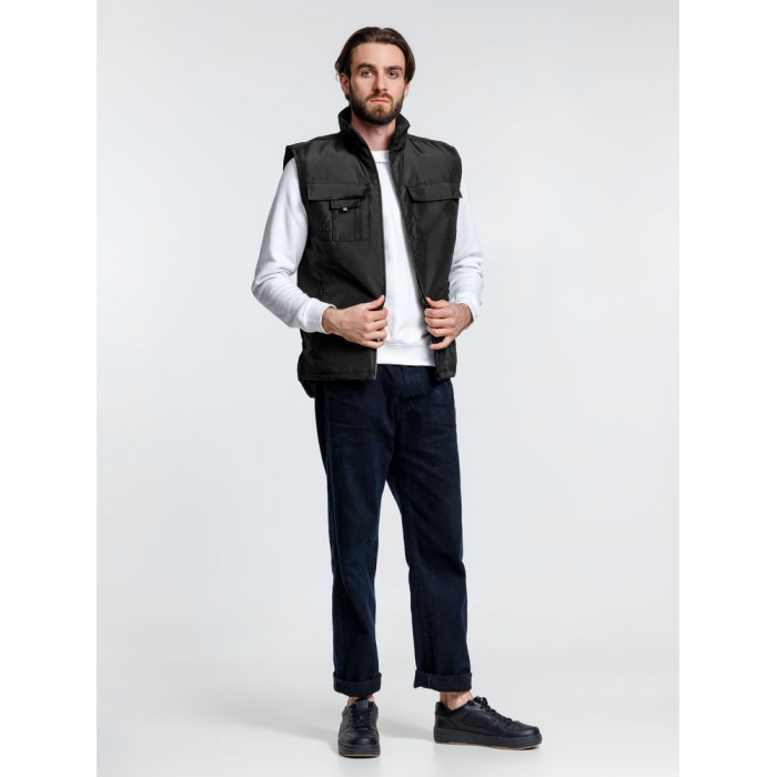 Жилет мужской Stokholm, черный, размер M