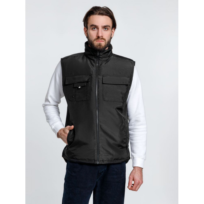 Жилет мужской Stokholm, черный, размер M
