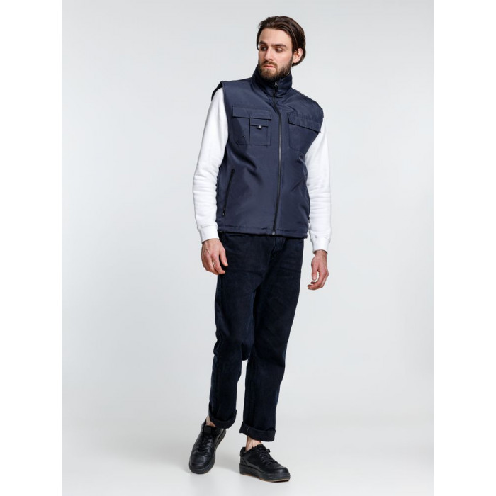 Жилет мужской Stokholm, темно-синий, размер 3XL