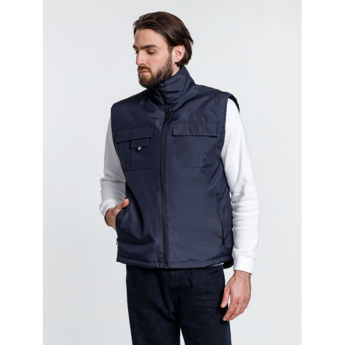 Жилет мужской Stokholm, темно-синий, размер 3XL