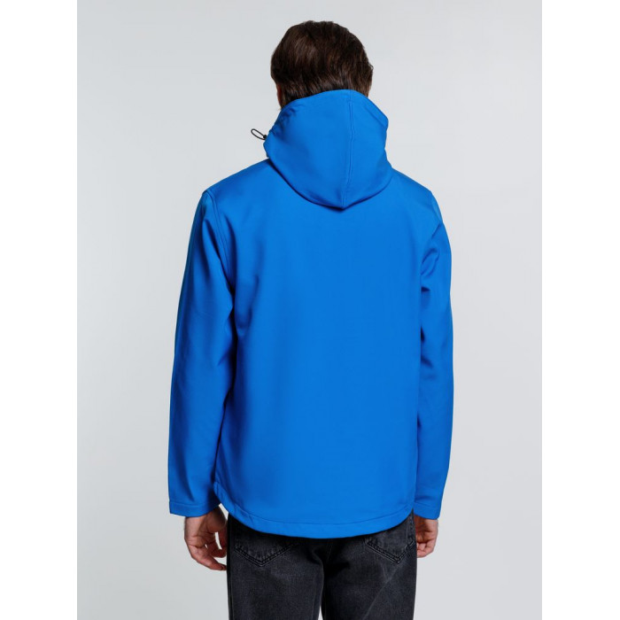 Куртка софтшелл мужская Zagreb, ярко-синяя, размер XXL