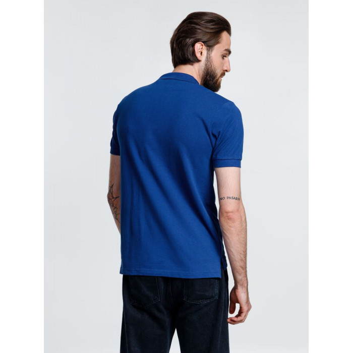 Рубашка поло мужская Adam, ярко-синяя, размер XXL