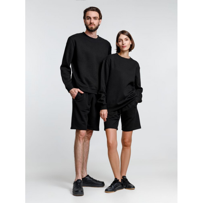 Свитшот унисекс Delta, черный, размер 3XL