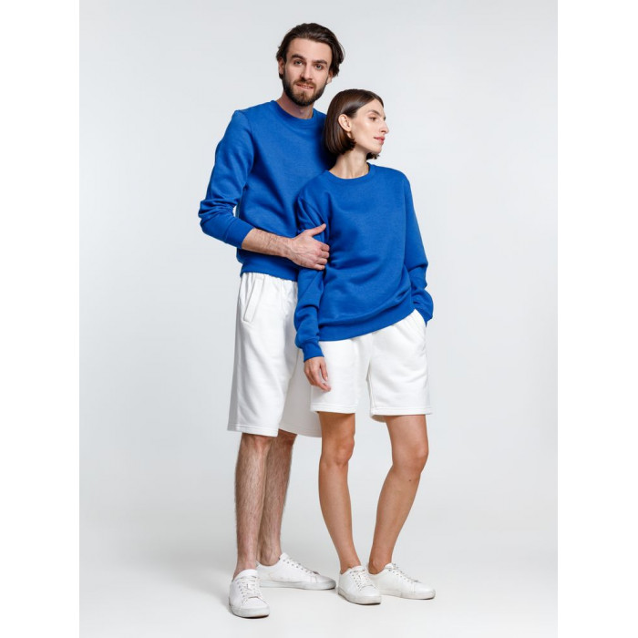 Свитшот унисекс Delta, ярко-синий, размер XXL