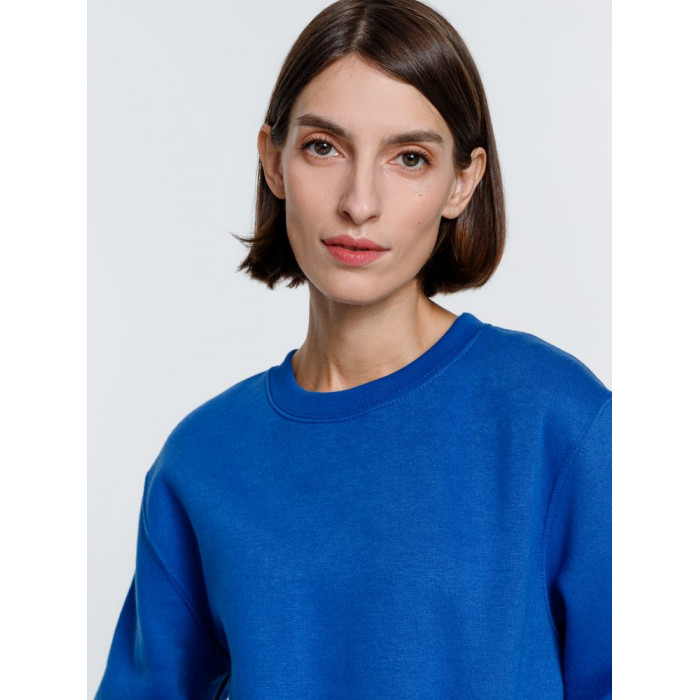 Свитшот унисекс Delta, ярко-синий, размер XXL