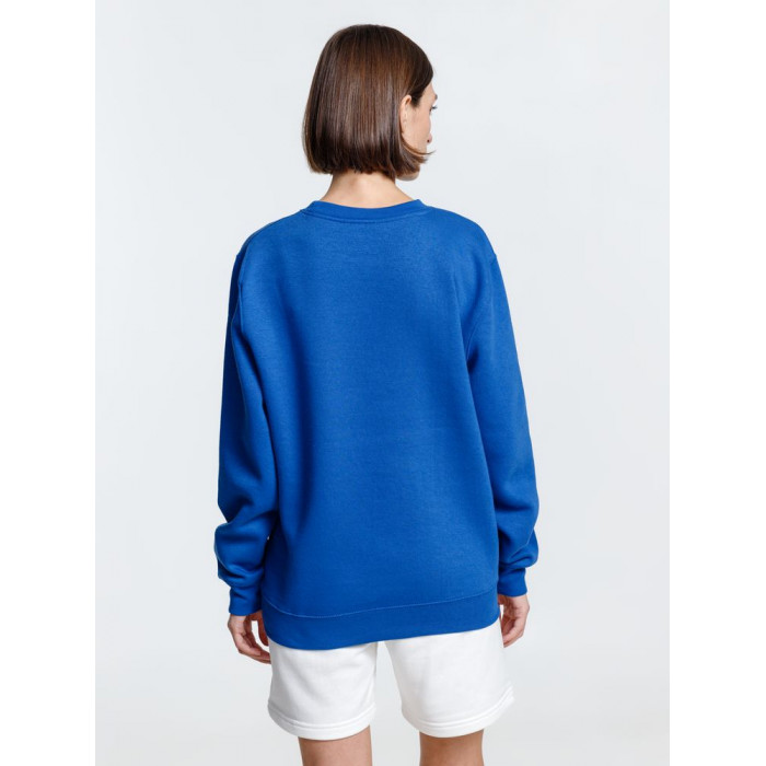 Свитшот унисекс Delta, ярко-синий, размер XXL