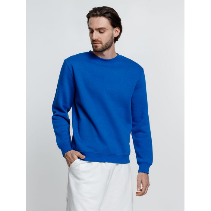 Свитшот унисекс Delta, ярко-синий, размер XXL