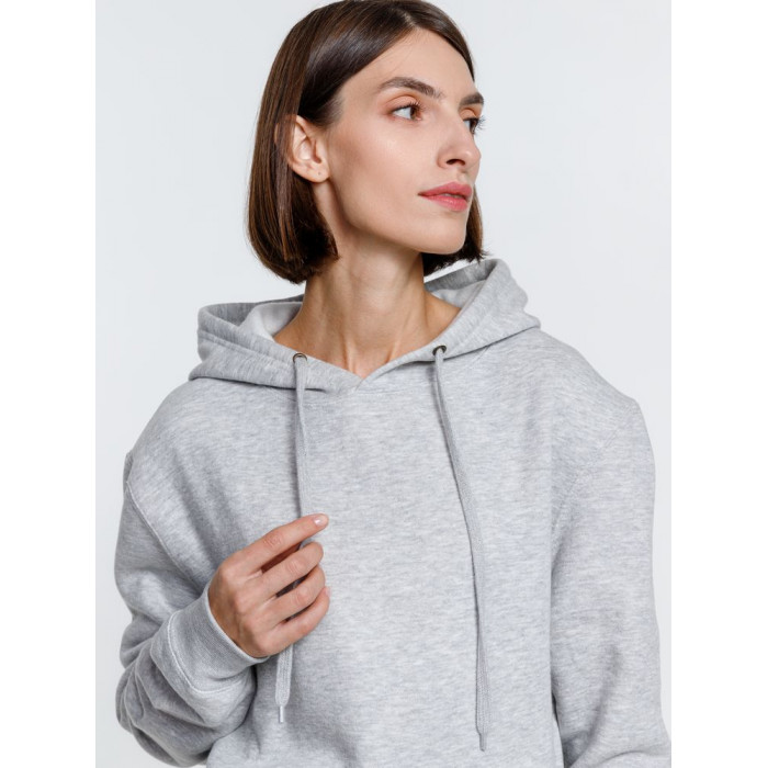 Худи унисекс Phoenix, серый меланж, размер XXL
