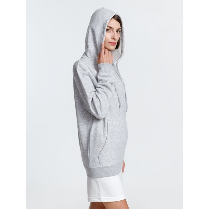 Худи унисекс Phoenix, серый меланж, размер XXL