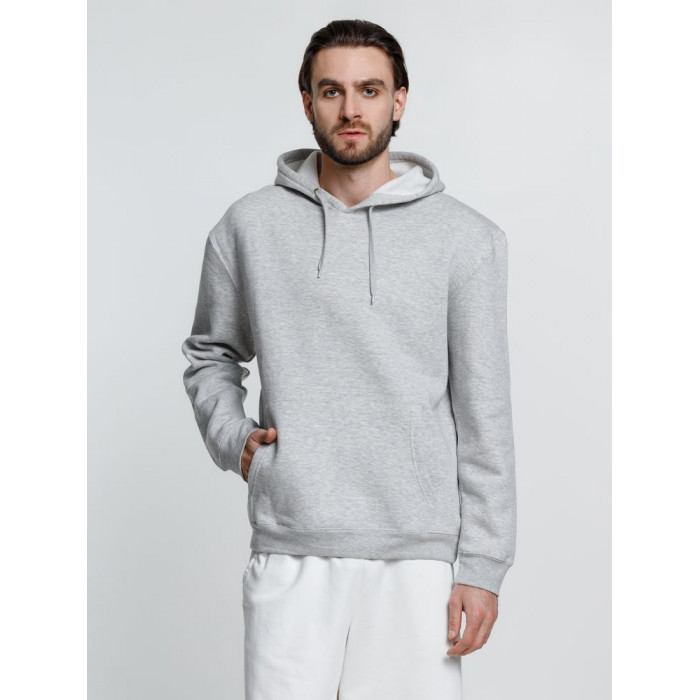 Худи унисекс Phoenix, серый меланж, размер XXL