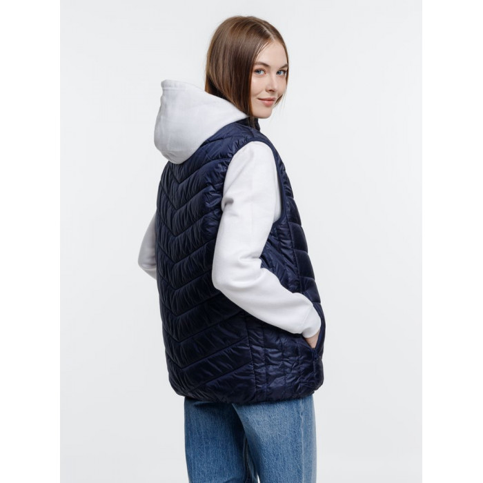 Жилет с подогревом Thermalli Valmorel, темно-синий, размер 3XL