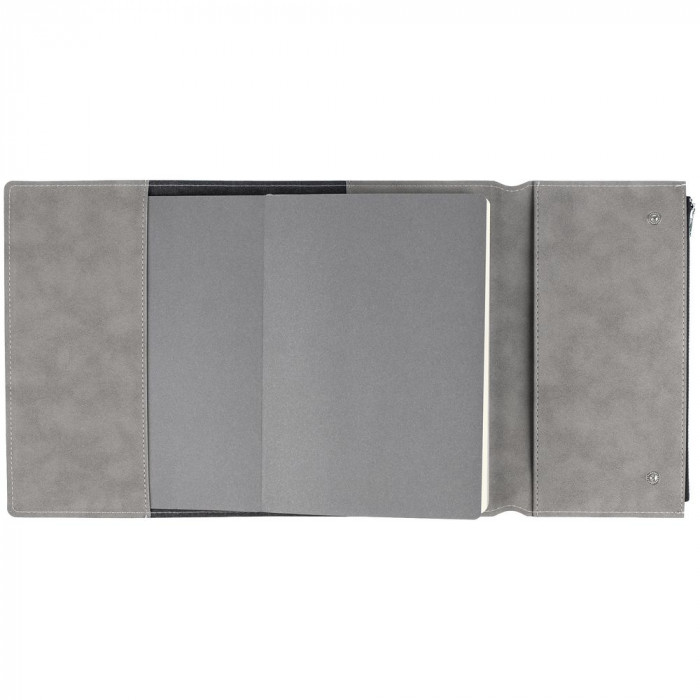 Ежедневник Grace на заказ, недатированный, серый