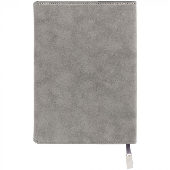 Ежедневник Grace на заказ, недатированный, серый