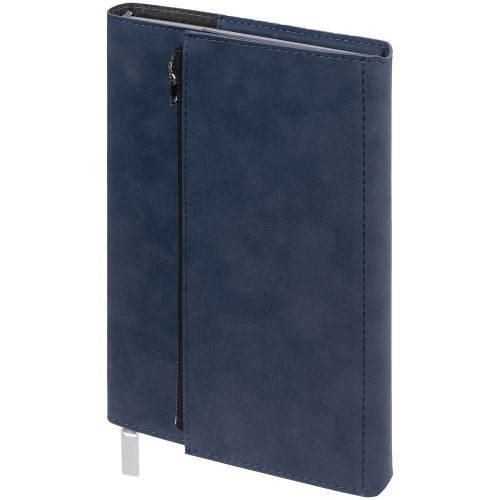 Ежедневник Grace на заказ, недатированный, темно-синий