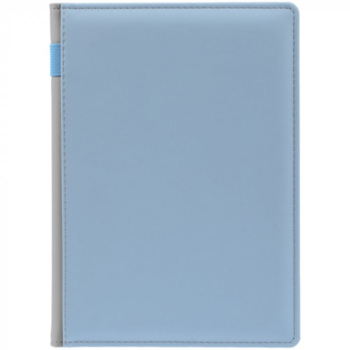 Ежедневник Spain Shall, недатированный, голубой с серым