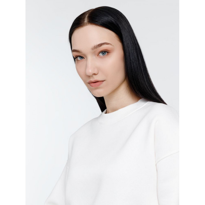 Свитшот оверсайз унисекс True Self, молочно-белый, размер XL