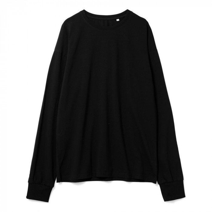 Футболка оверсайз унисекс City Sapiens, черная, размер S