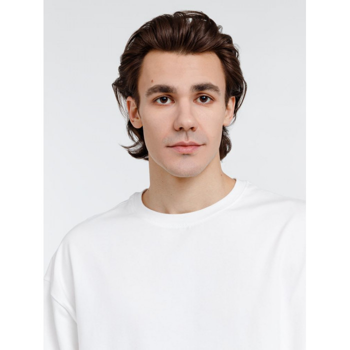 Футболка оверсайз унисекс City Sapiens, молочно-белая, размер XL