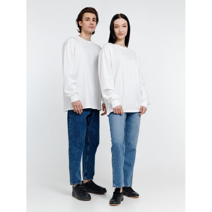 Футболка оверсайз унисекс City Sapiens, молочно-белая, размер XL