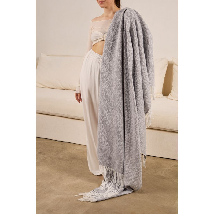 Плед «Капри», серый