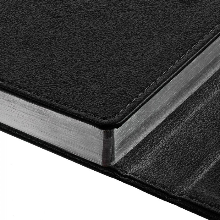 Ежедневник Flap на заказ, недатированный, черный