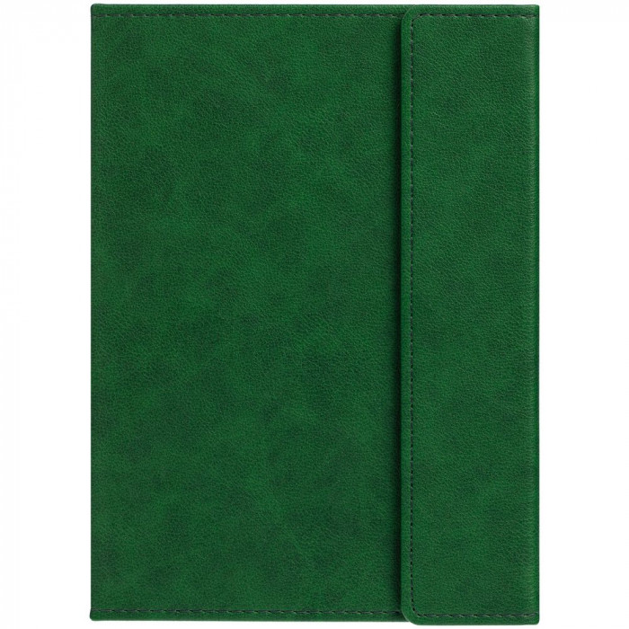 Ежедневник Flap на заказ, недатированный, зеленый