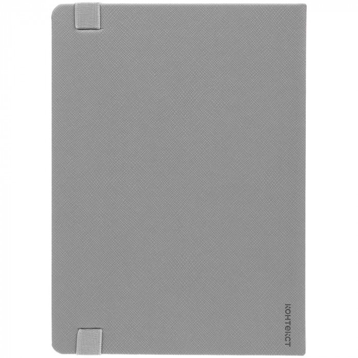 Ежедневник Peel, недатированный, серый