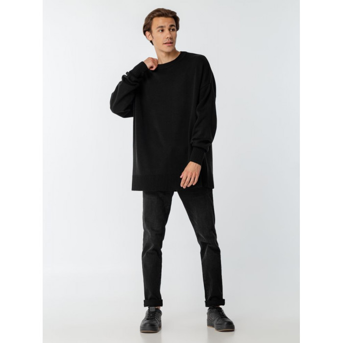 Джемпер оверсайз унисекс Stated в сумке, черный, размер L/XL