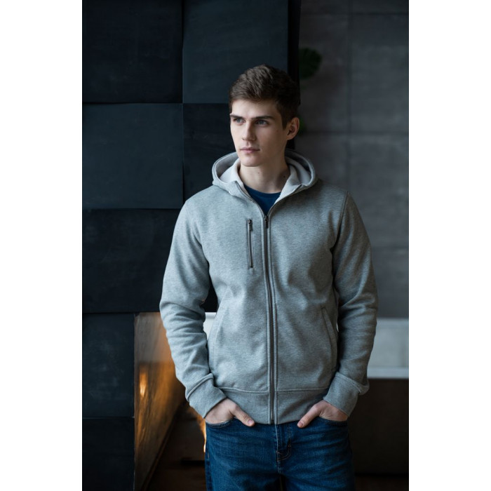 Толстовка мужская Parkwick красный меланж