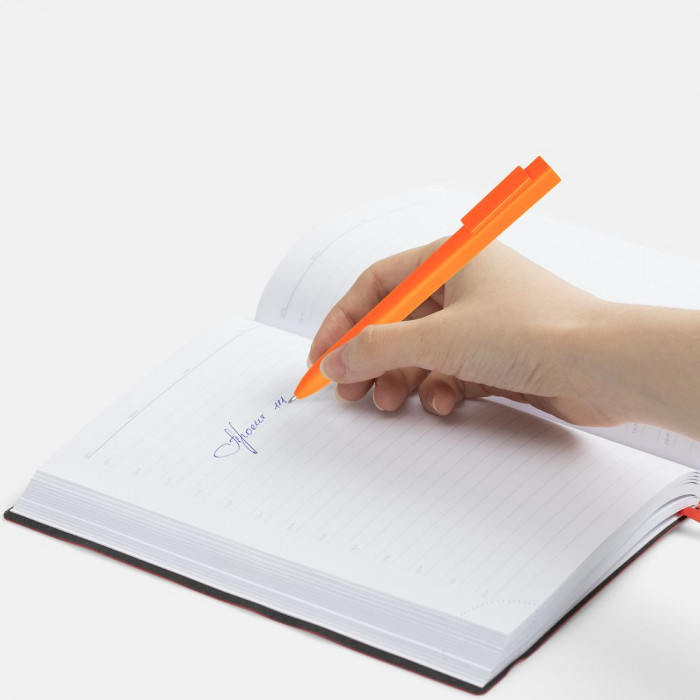 Ручка шариковая Swiper SQ Soft Touch, оранжевая