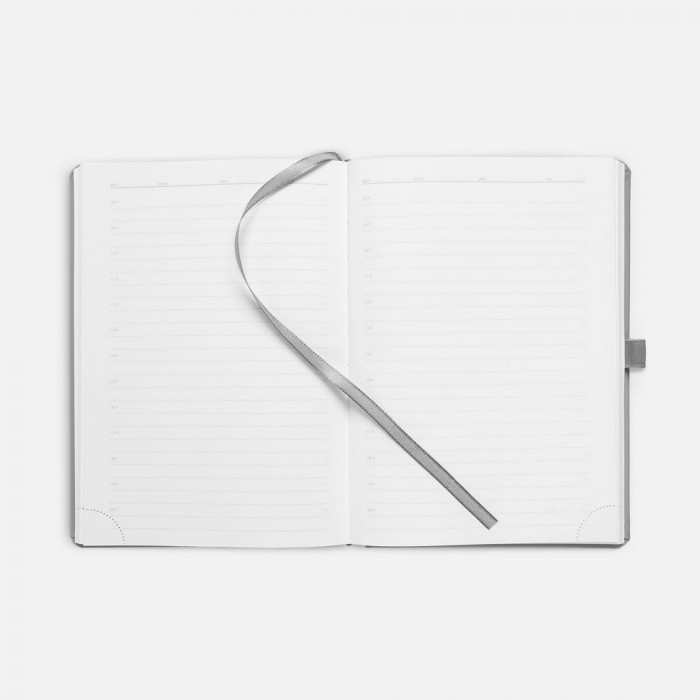 Ежедневник Favor, недатированный, серый