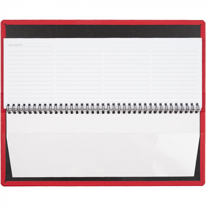 Планинг Grade на заказ, недатированный, красный