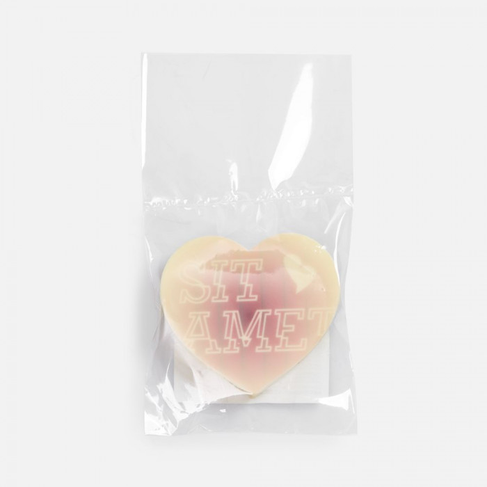 Печенье Dream White в белом шоколаде, сердце