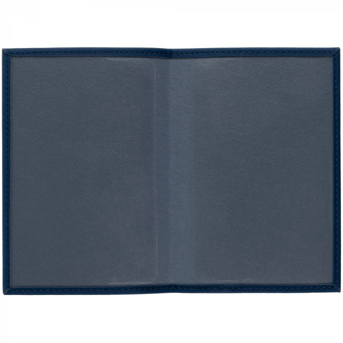 Обложка для паспорта Shall, синяя