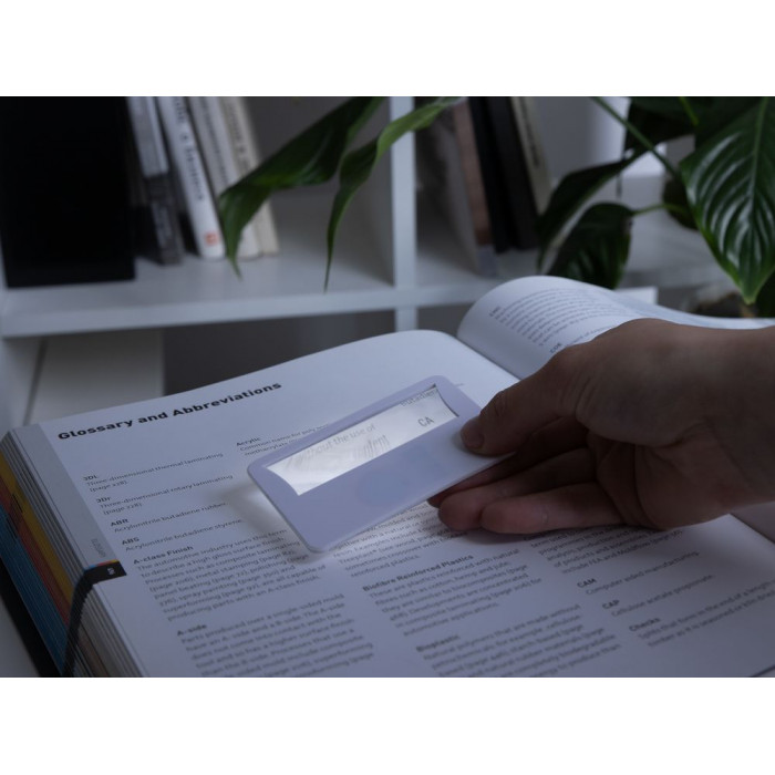 Лупа Visionary с подсветкой, белая