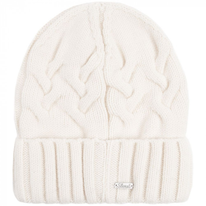 Шапка Loren, молочно-белая (ванильная)
