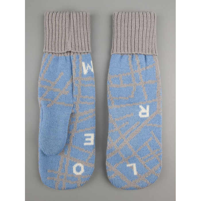 Варежки Joyful на заказ, полушерсть