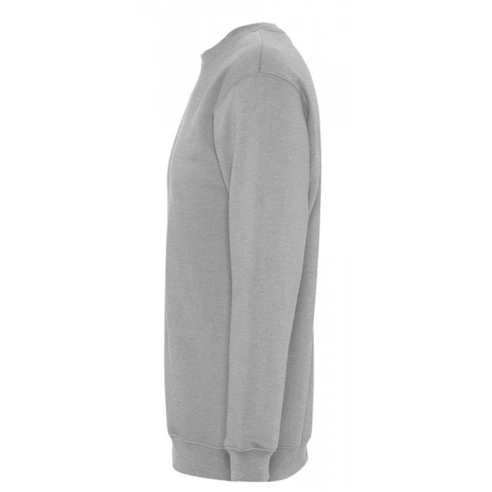 Толстовка New Supreme 280, серый меланж, размер XXL