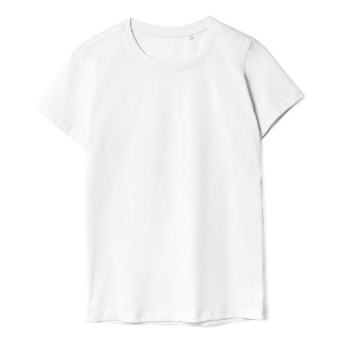 Футболка женская T-bolka Lady, белая (теплый оттенок), размер XXL