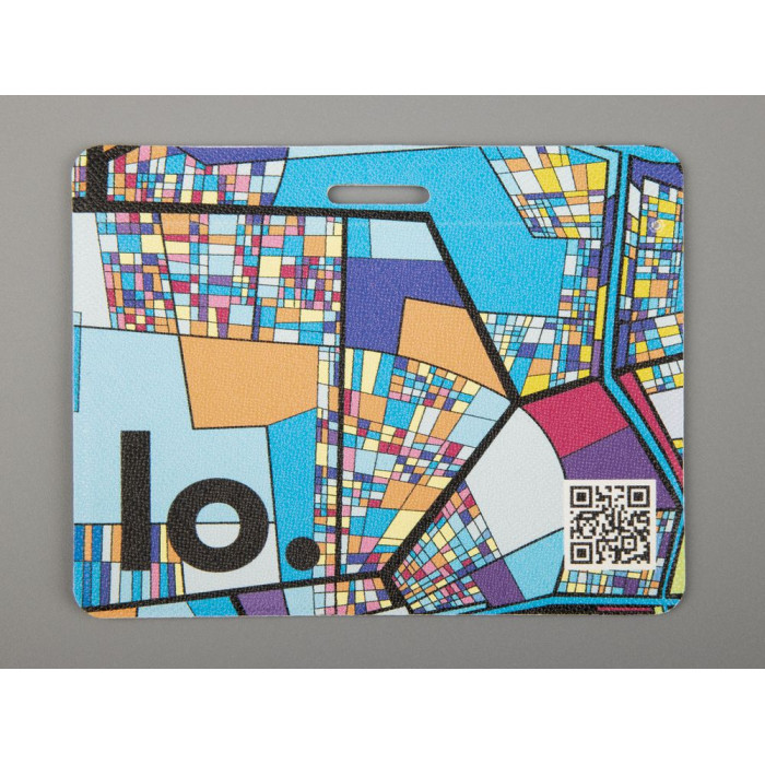 Карман для пропуска Saff Plus на заказ, горизонтальный