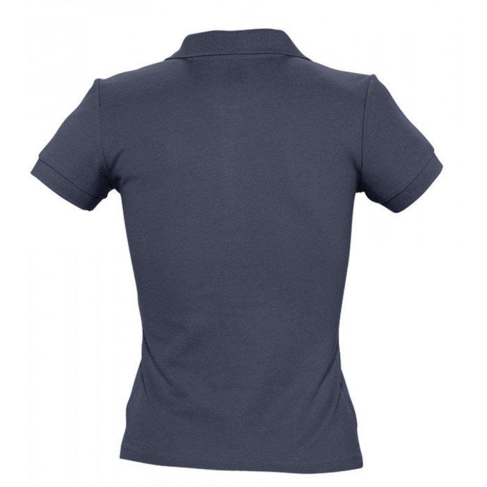 Рубашка поло женская People 210 темно-синяя (navy), размер XL